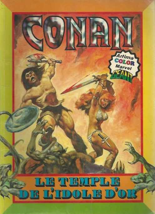 Scan de la Couverture Conan Artima Gant n 2